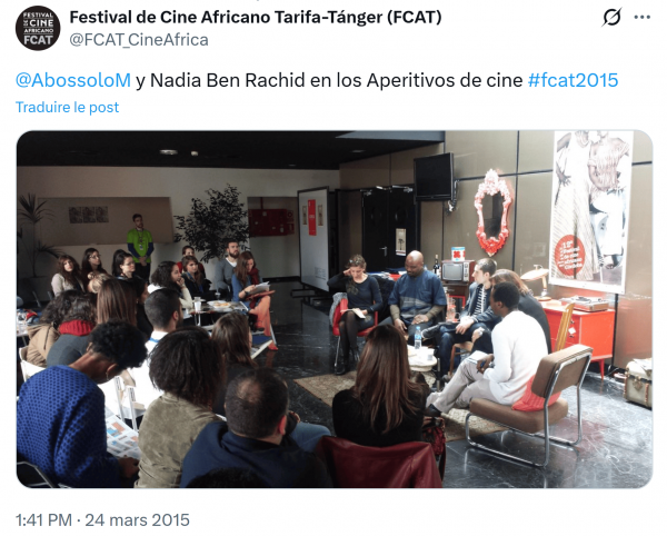 FCAT 2015 - Hommage à Emile Abossolo-Mbo