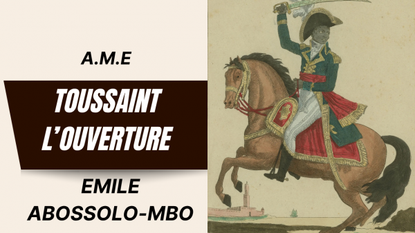 Emil Abossolo-Mbo dans la série audio "Toussaint L'ouverture" sur France Culture