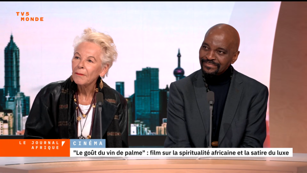 Caroline Ducrocq et Émile Abossolo-Mbo sur TV5 Monde